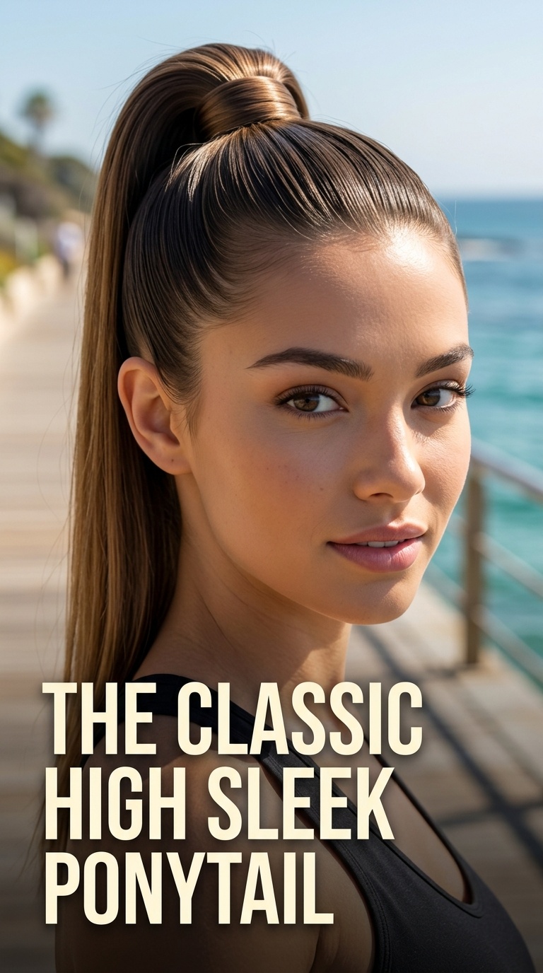 The Classic High Sleek Ponytail