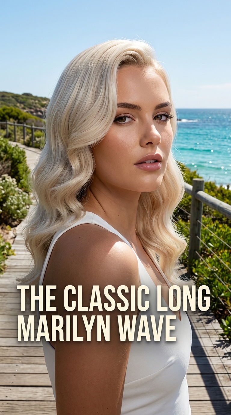 The Classic Long Marilyn Wave