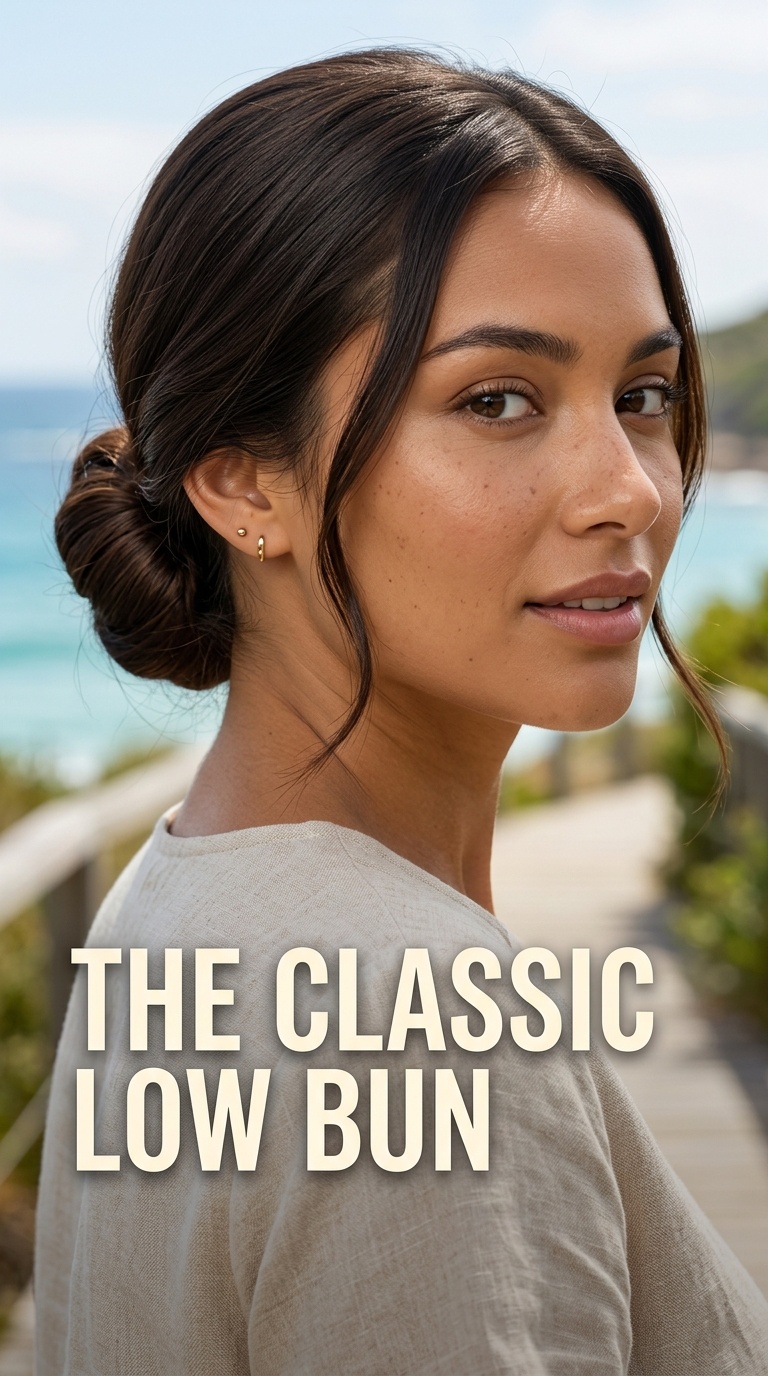 The Classic Low Bun