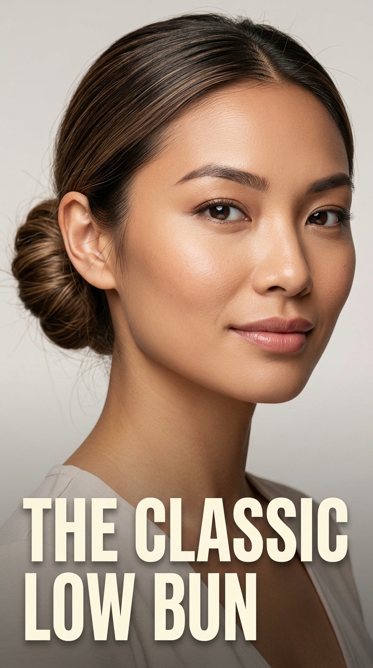 The Classic Low Bun