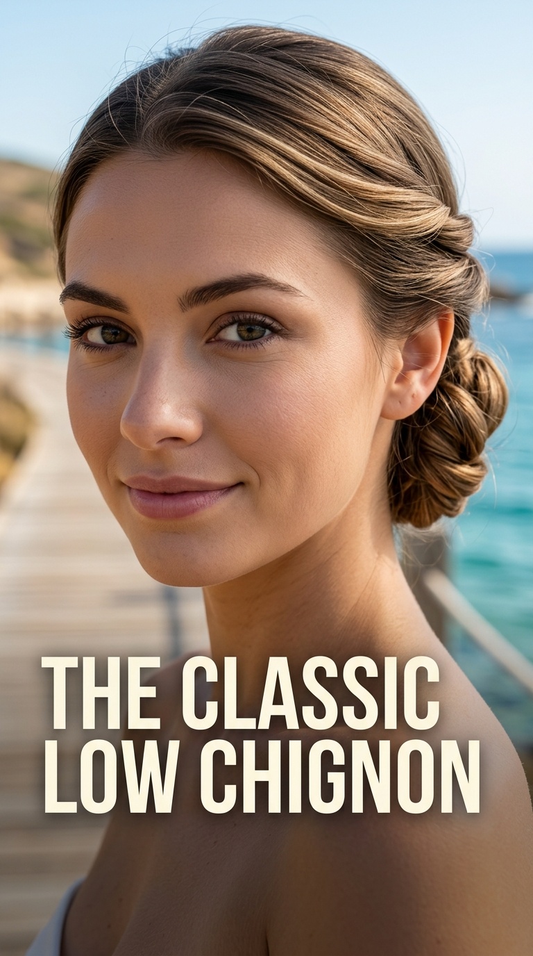 The Classic Low Chignon