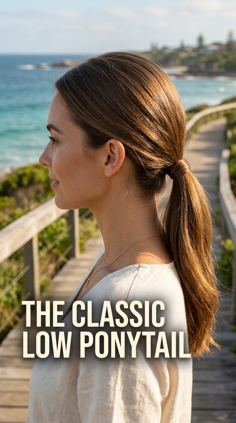 The Classic Low Ponytail