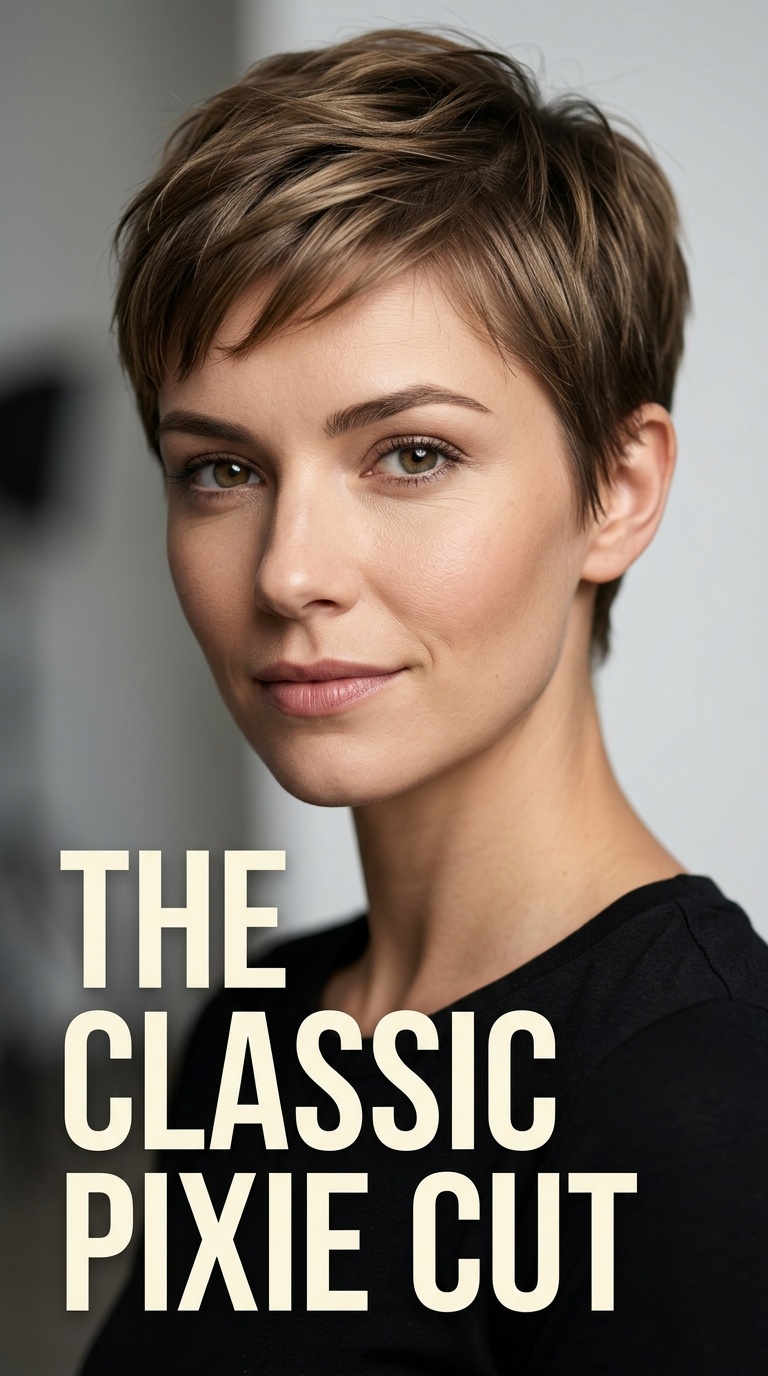 The Classic Pixie Cut