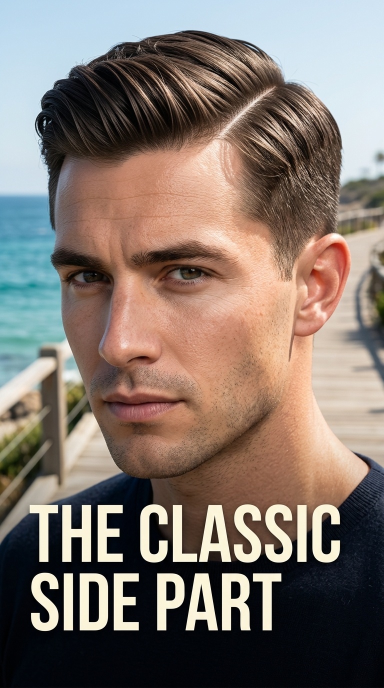 The Classic Side Part