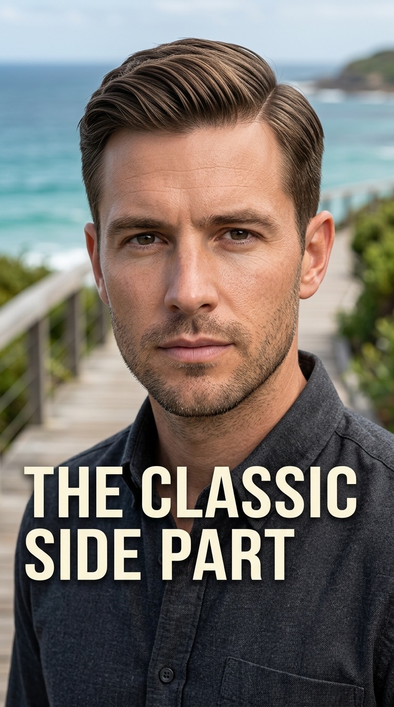 The Classic Side Part
