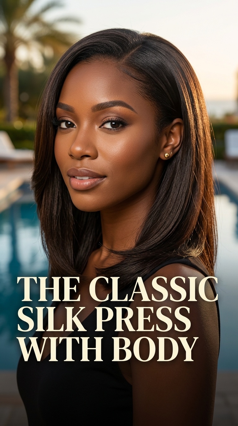 The Classic Silk Press with Body