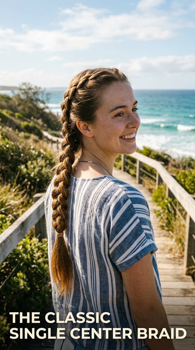 The Classic Single Center Braid