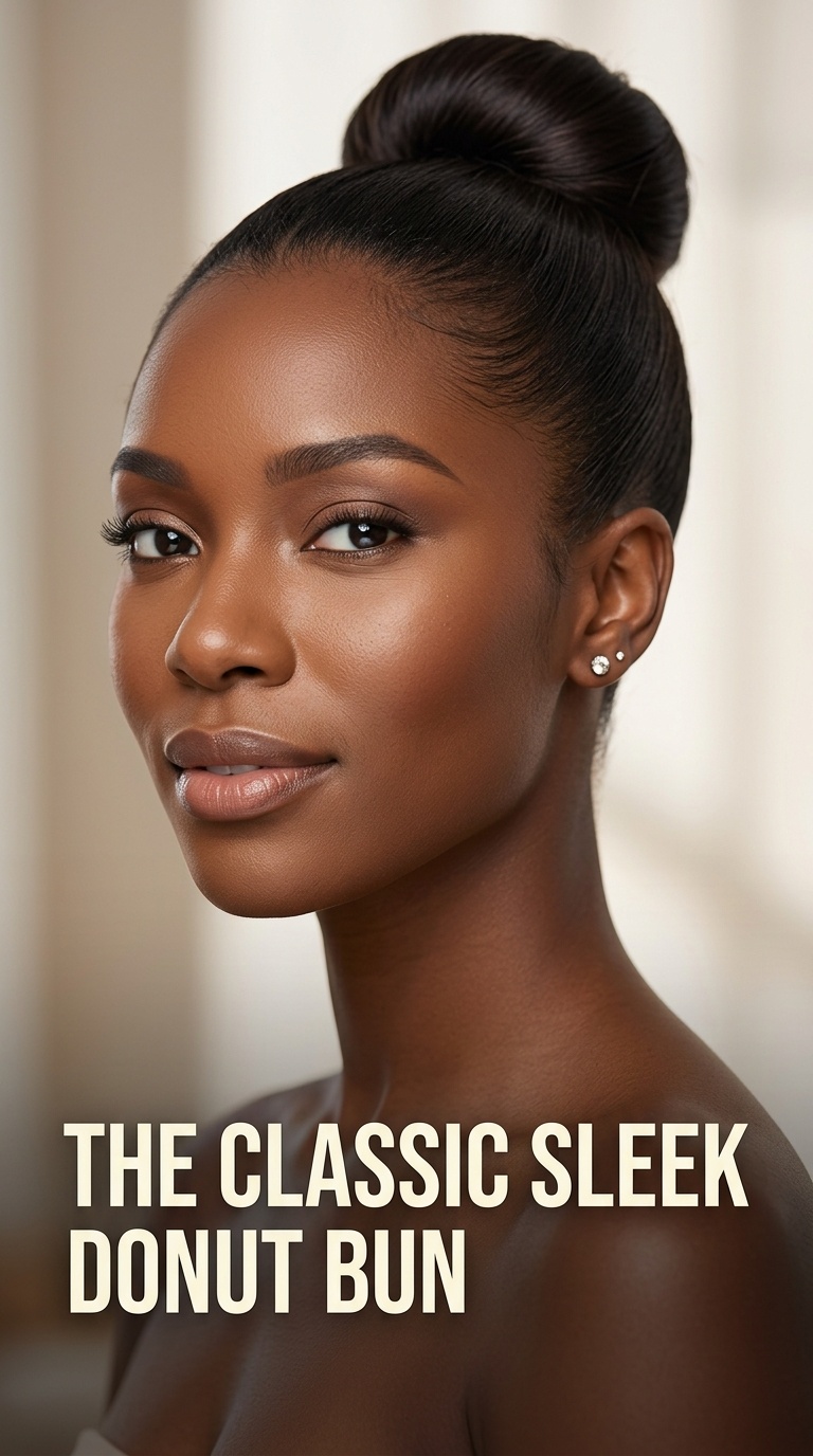 The Classic Sleek Donut Bun