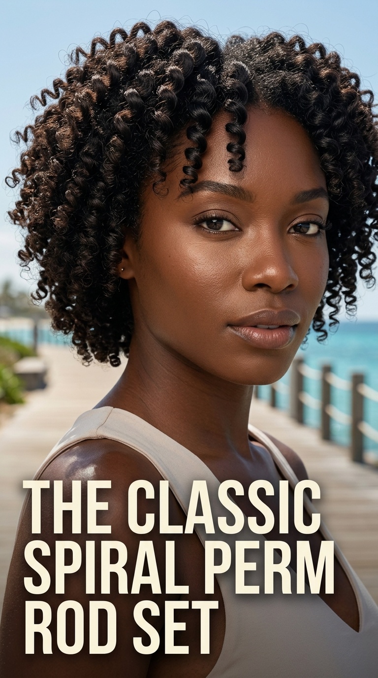 The Classic Spiral Perm Rod Set