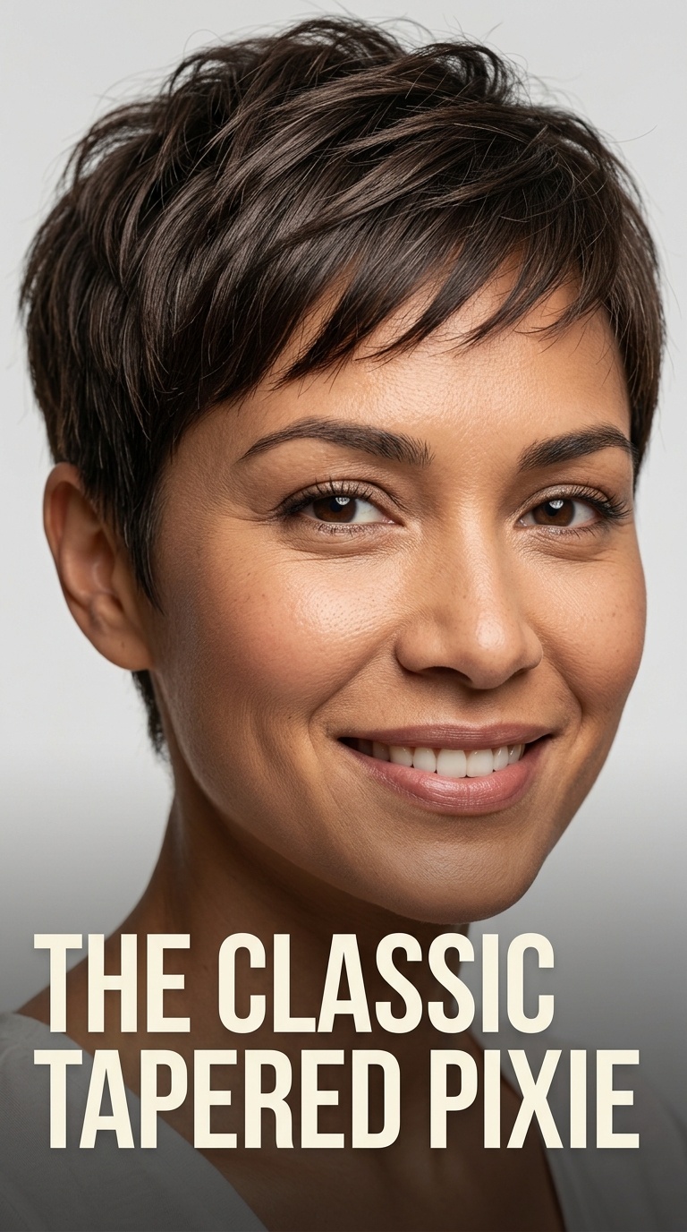 The Classic Tapered Pixie