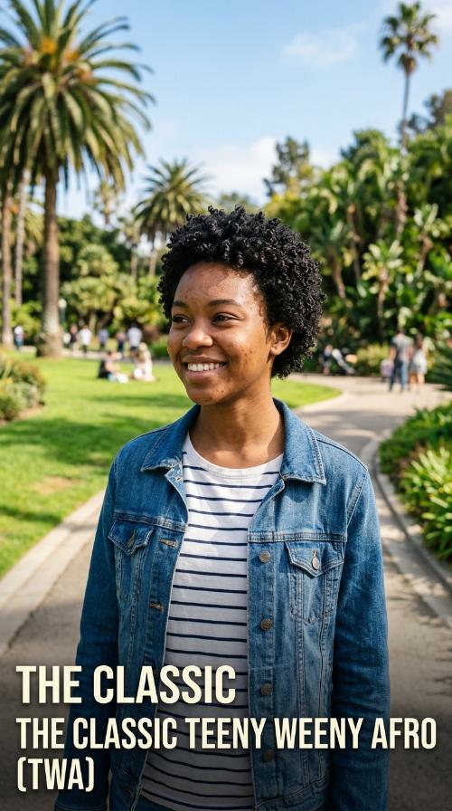 The Classic Teeny Weeny Afro (TWA)