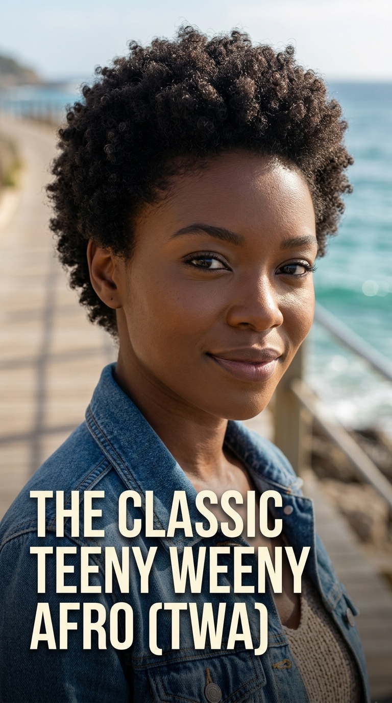 The Classic Teeny Weeny Afro (TWA)
