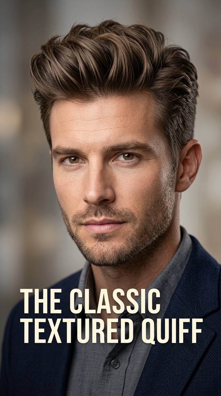 The Classic Textured Quiff