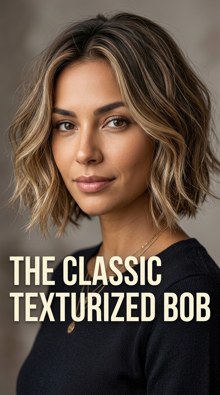 The Classic Texturized Bob