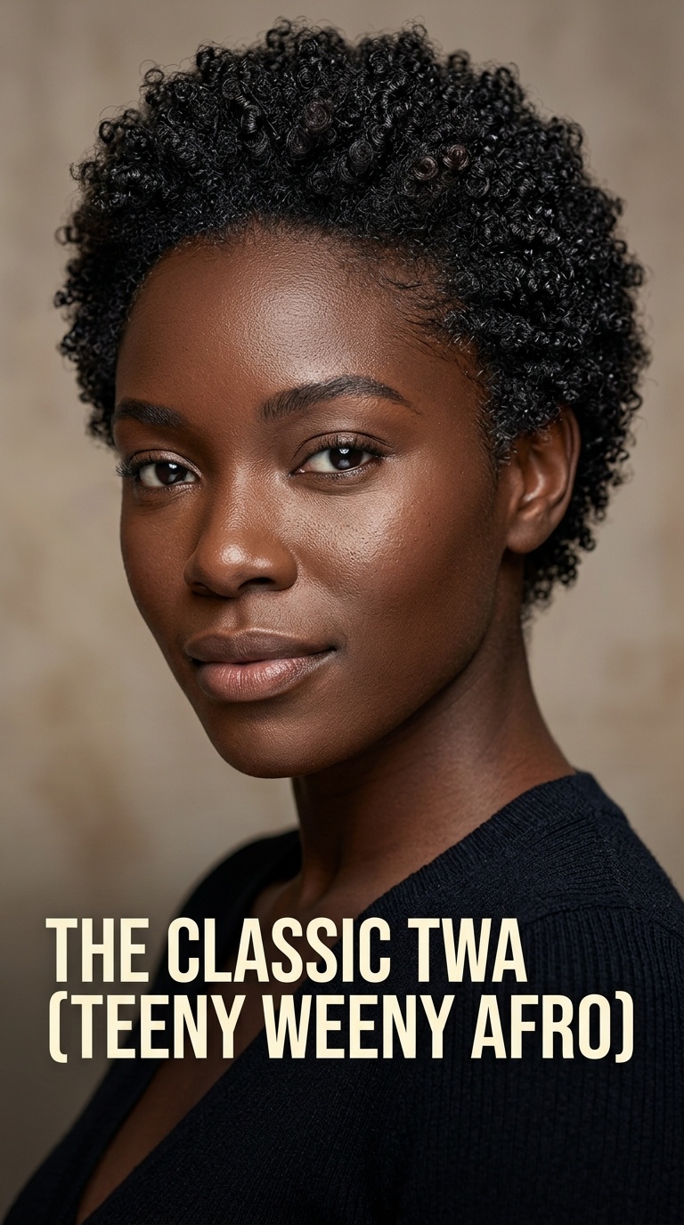The Classic TWA (Teeny Weeny Afro)