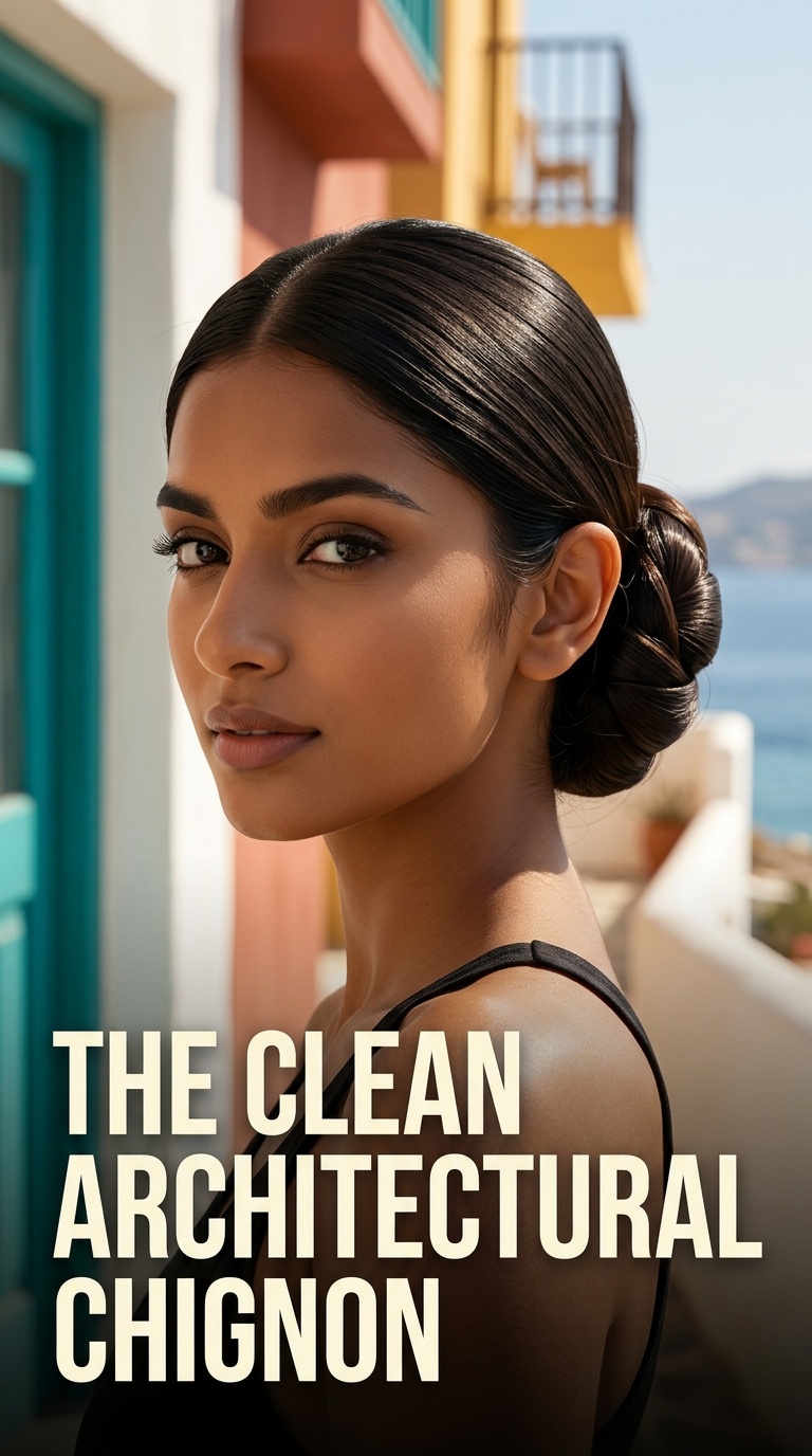 The Clean Architectural Chignon