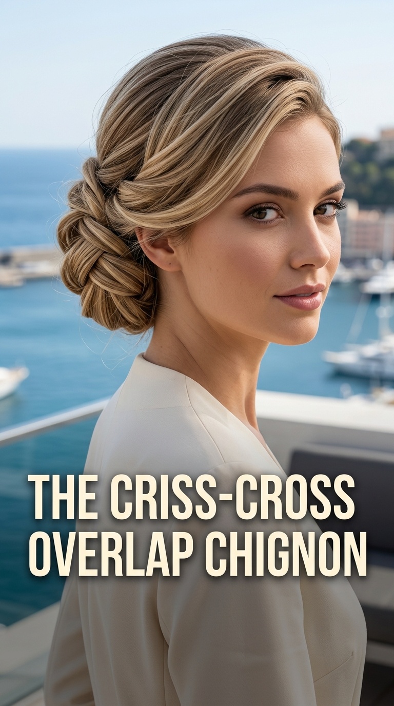 The Criss-Cross Overlap Chignon