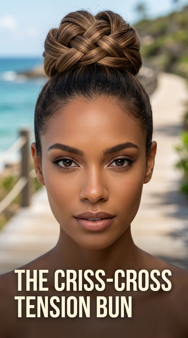 The Criss-Cross Tension Bun