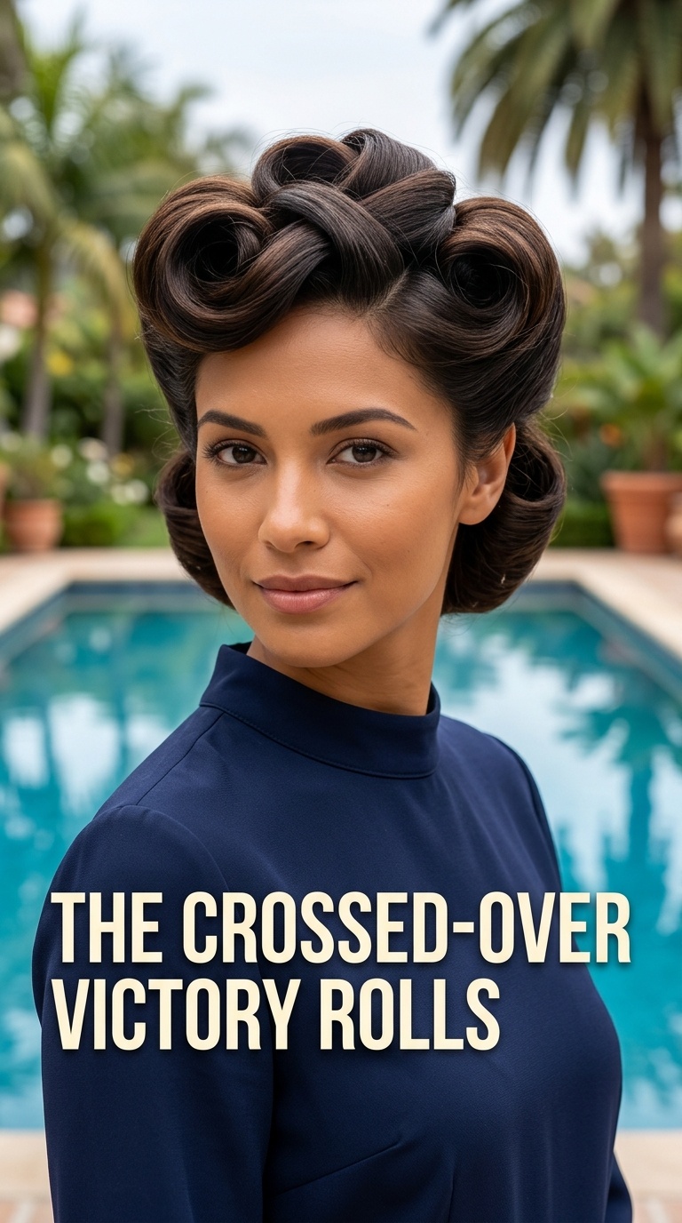 The Crossed-Over Victory Rolls