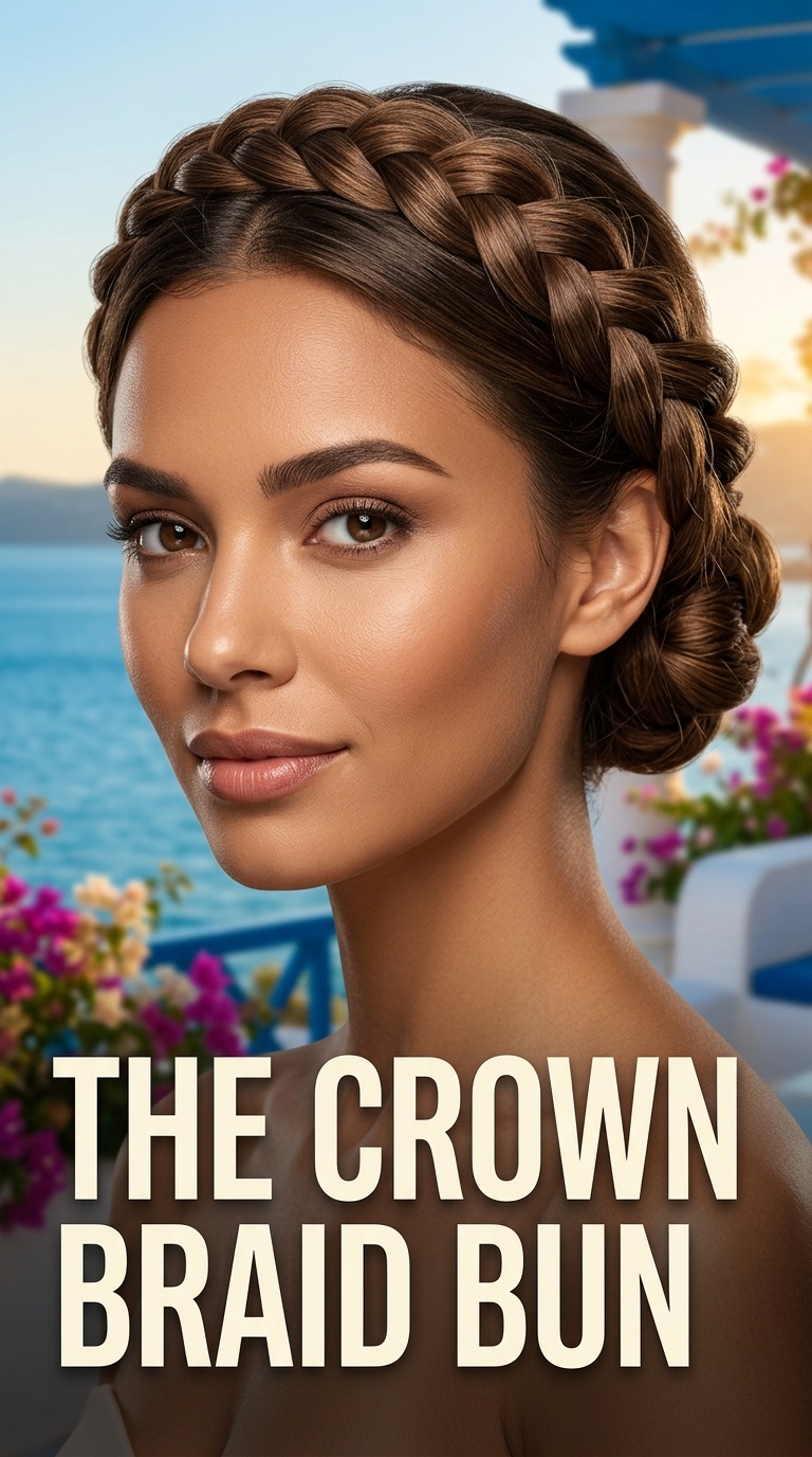 The Crown Braid Bun