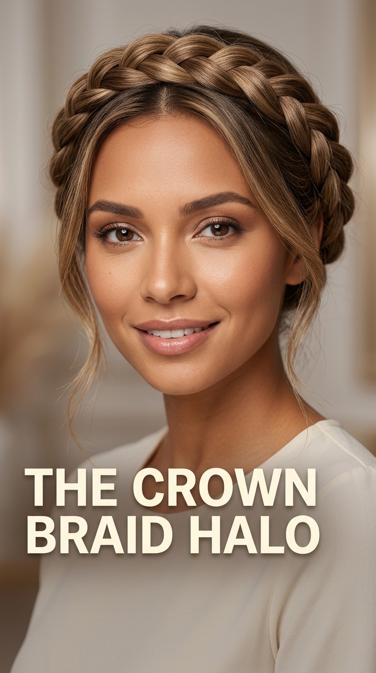 The Crown Braid Halo