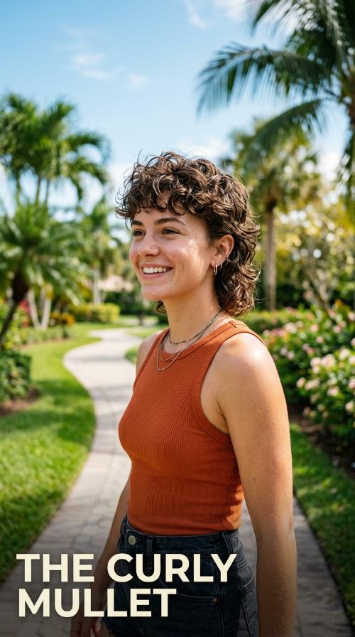 The Curly Mullet