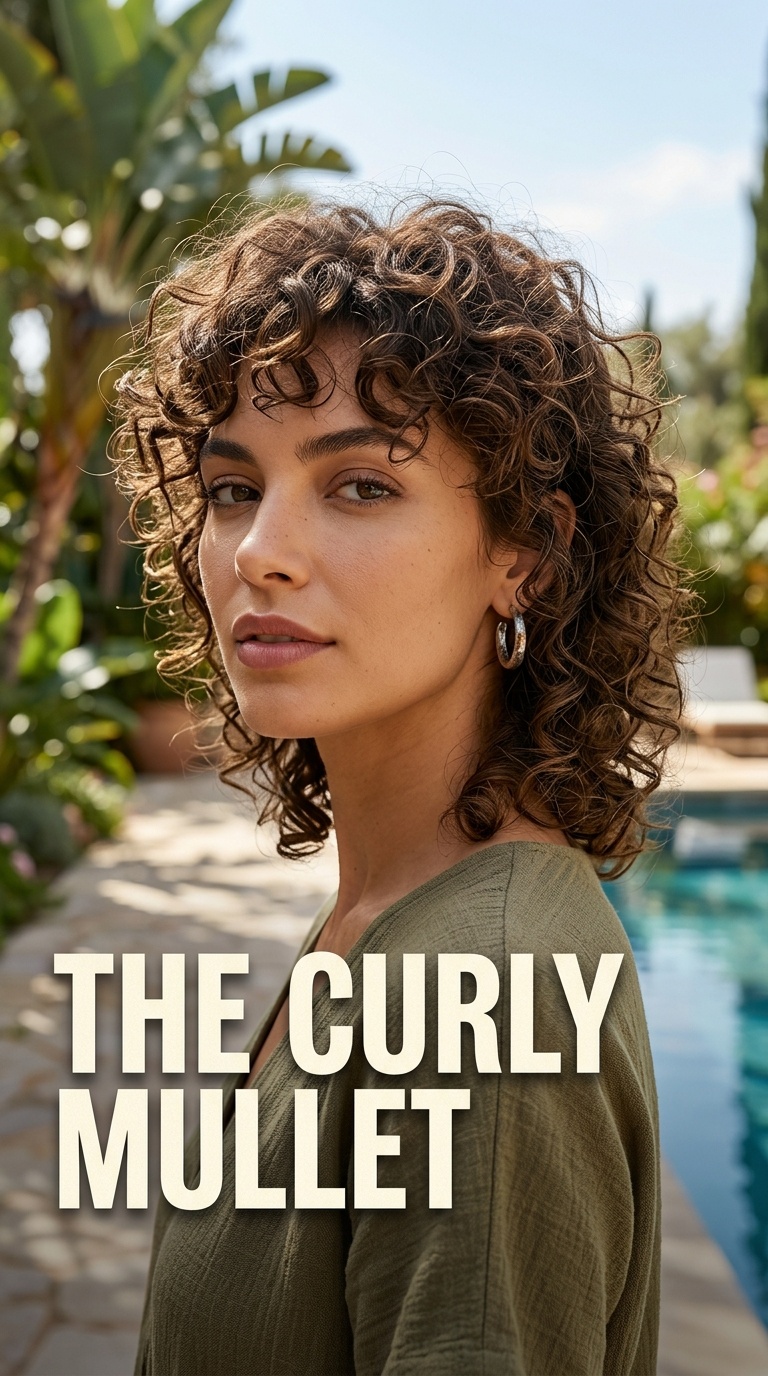 The Curly Mullet