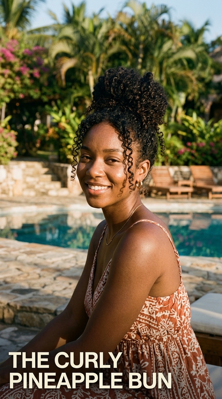 The Curly Pineapple Bun