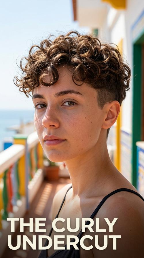 The Curly Undercut