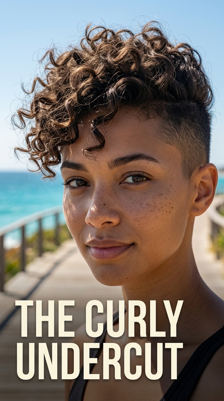The Curly Undercut