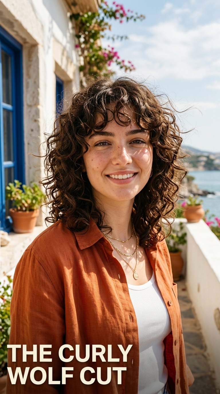 The Curly Wolf Cut