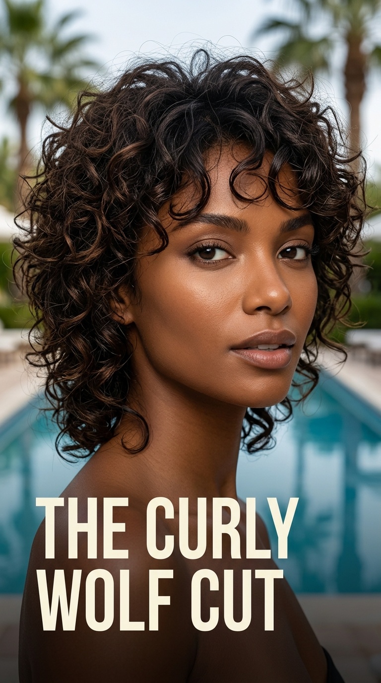 The Curly Wolf Cut