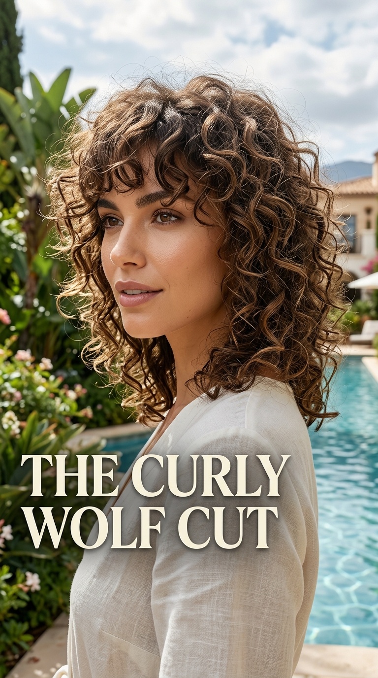 The Curly Wolf Cut