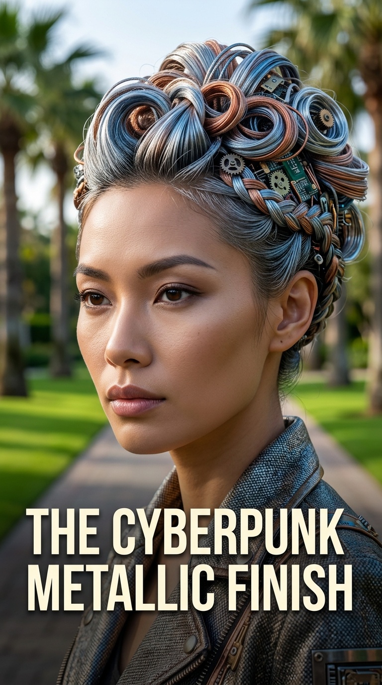The Cyberpunk Metallic Finish