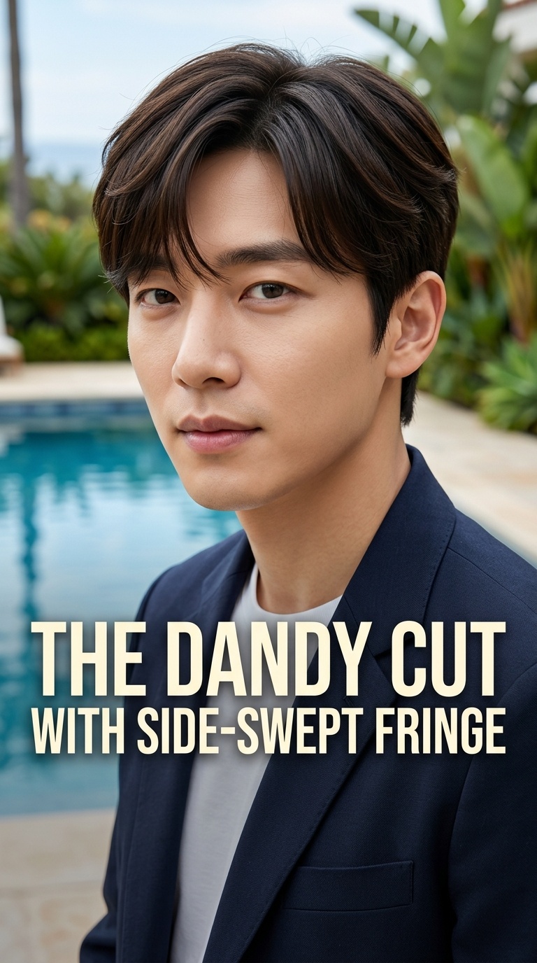 The Dandy Cut with Side-Swept Fringe