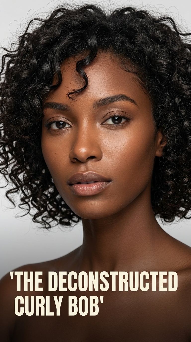The Deconstructed Curly Bob