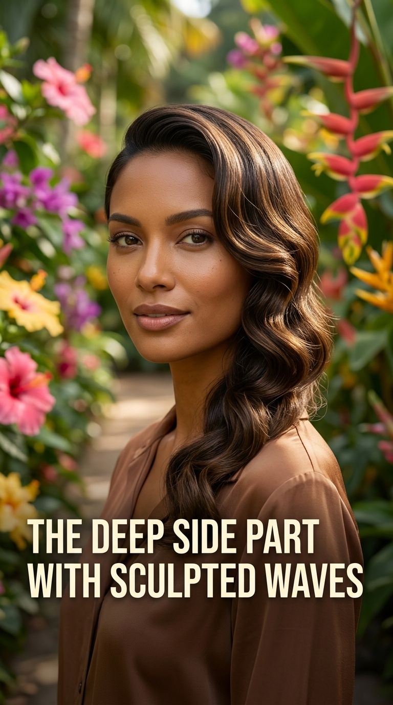 The Deep Side Part with Sculpted Waves