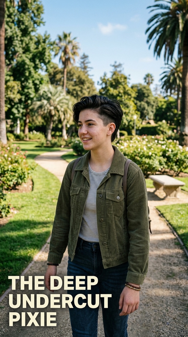 The Deep Undercut Pixie