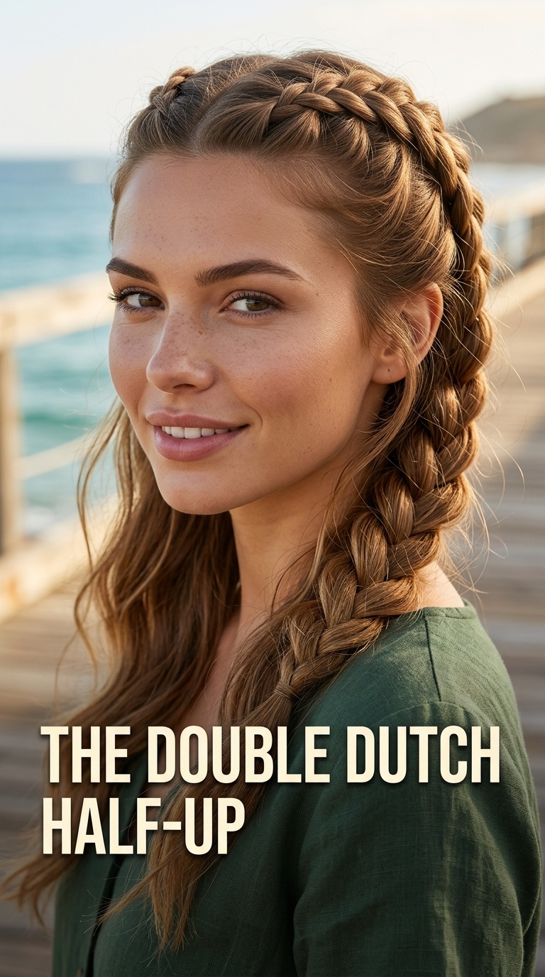The Double Dutch Half-Up