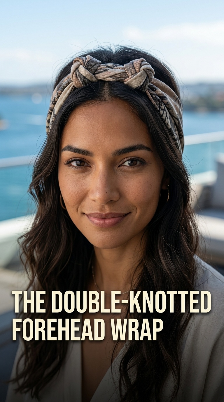 The Double-Knotted Forehead Wrap