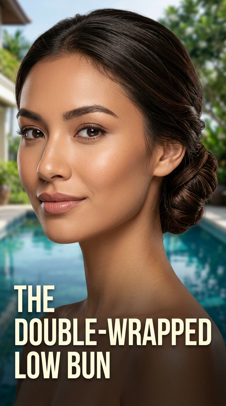 The Double-Wrapped Low Bun