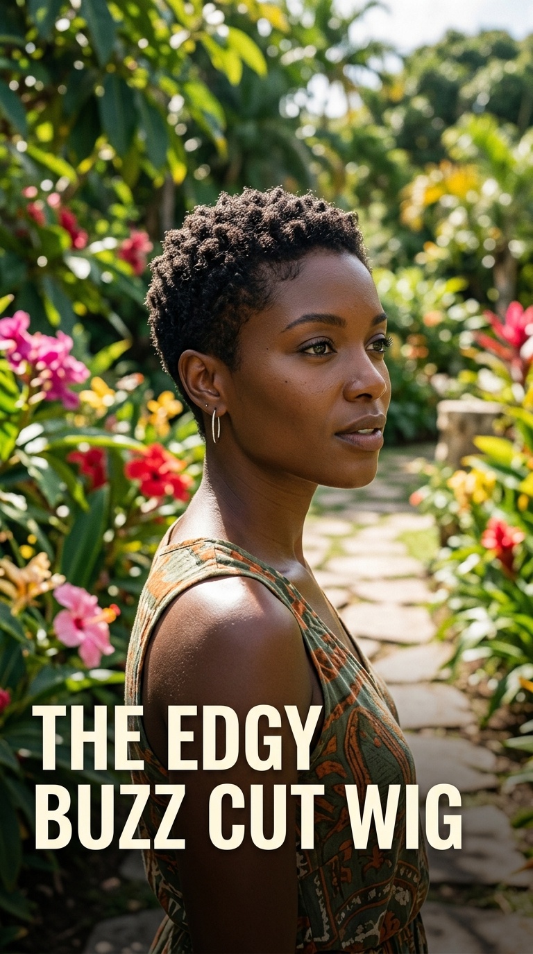 The Edgy Buzz Cut Wig