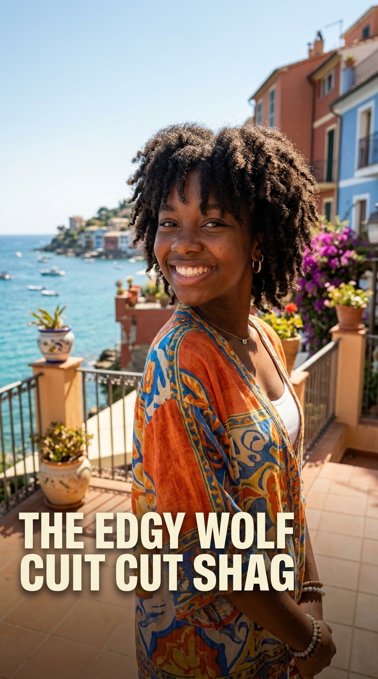 The Edgy Wolf Cut Shag