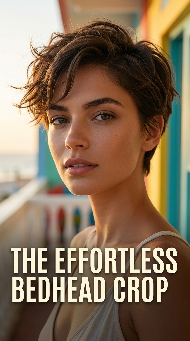 The Effortless Bedhead Crop