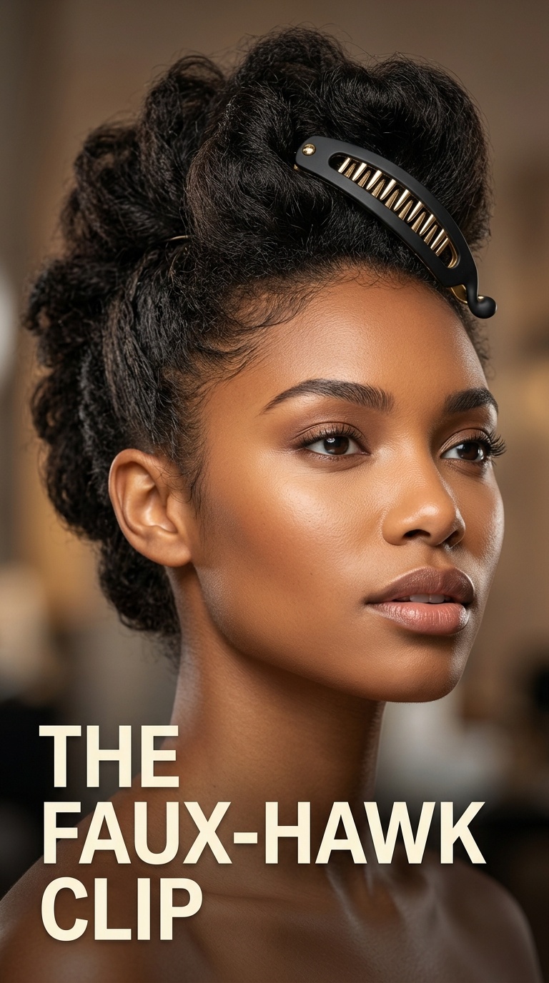 The Faux-Hawk Clip
