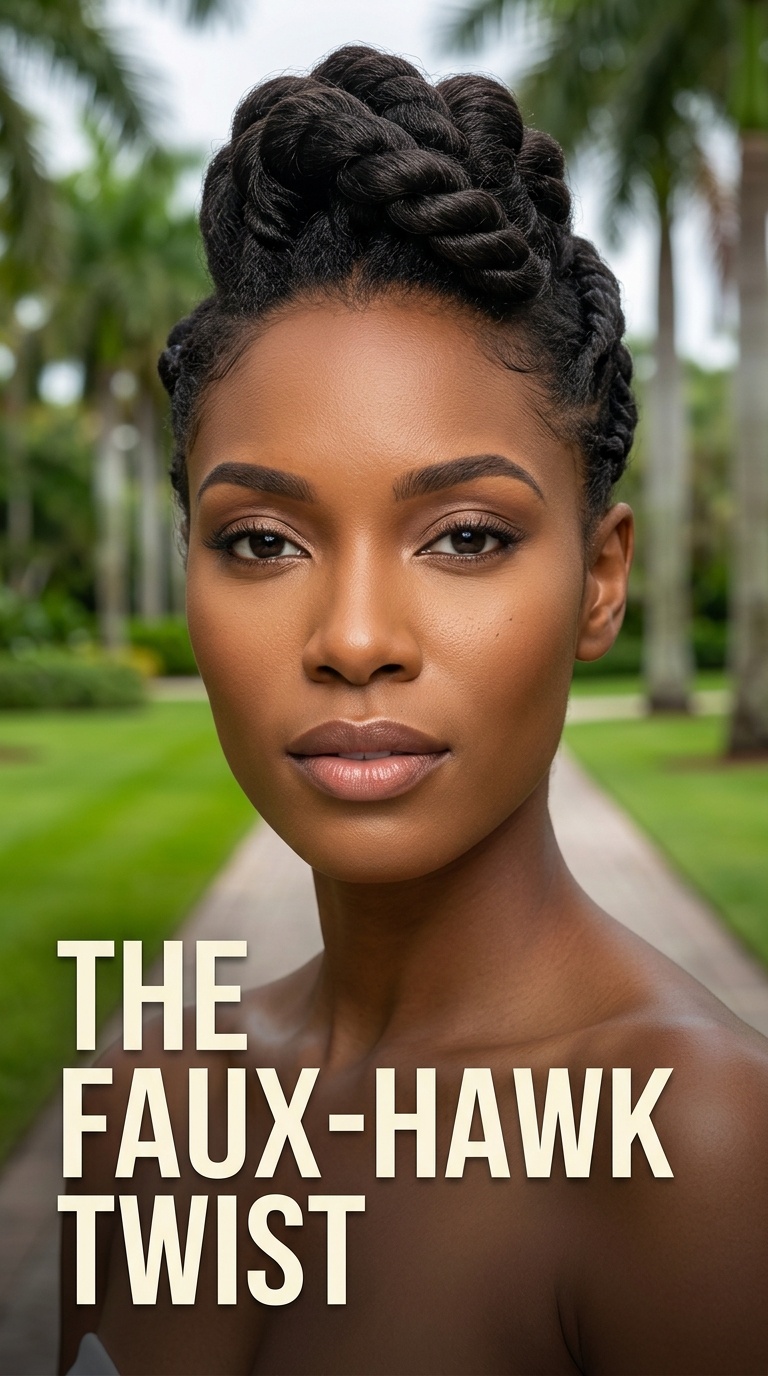 The Faux-Hawk Twist
