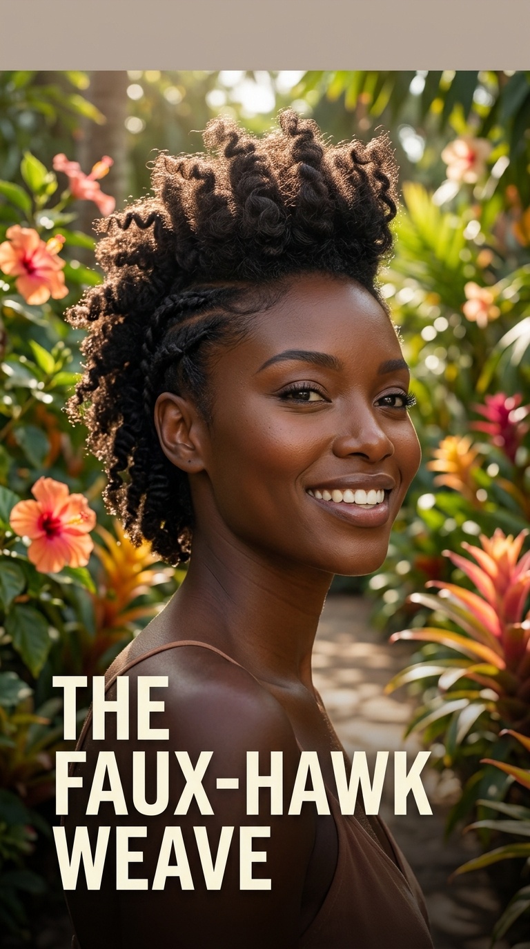 The Faux-Hawk Weave