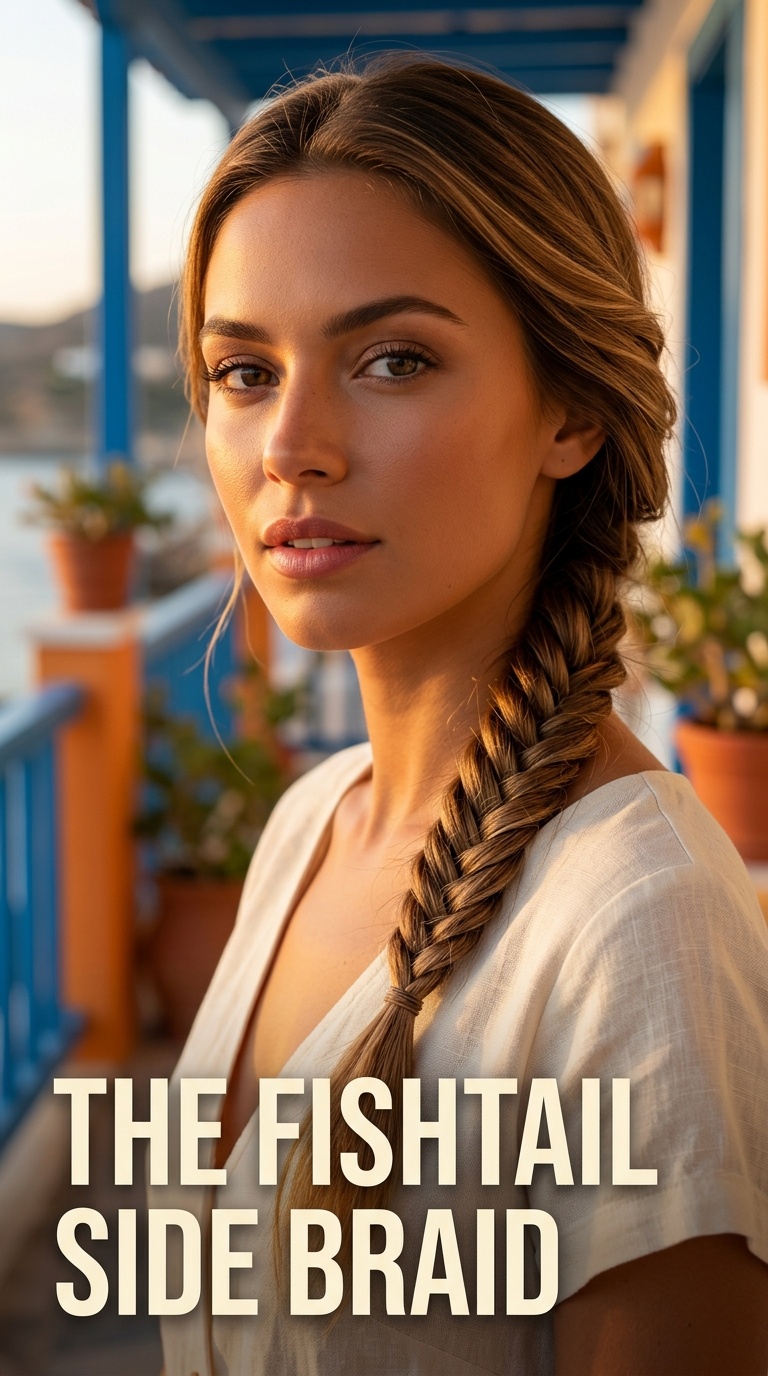 The Fishtail Side Braid