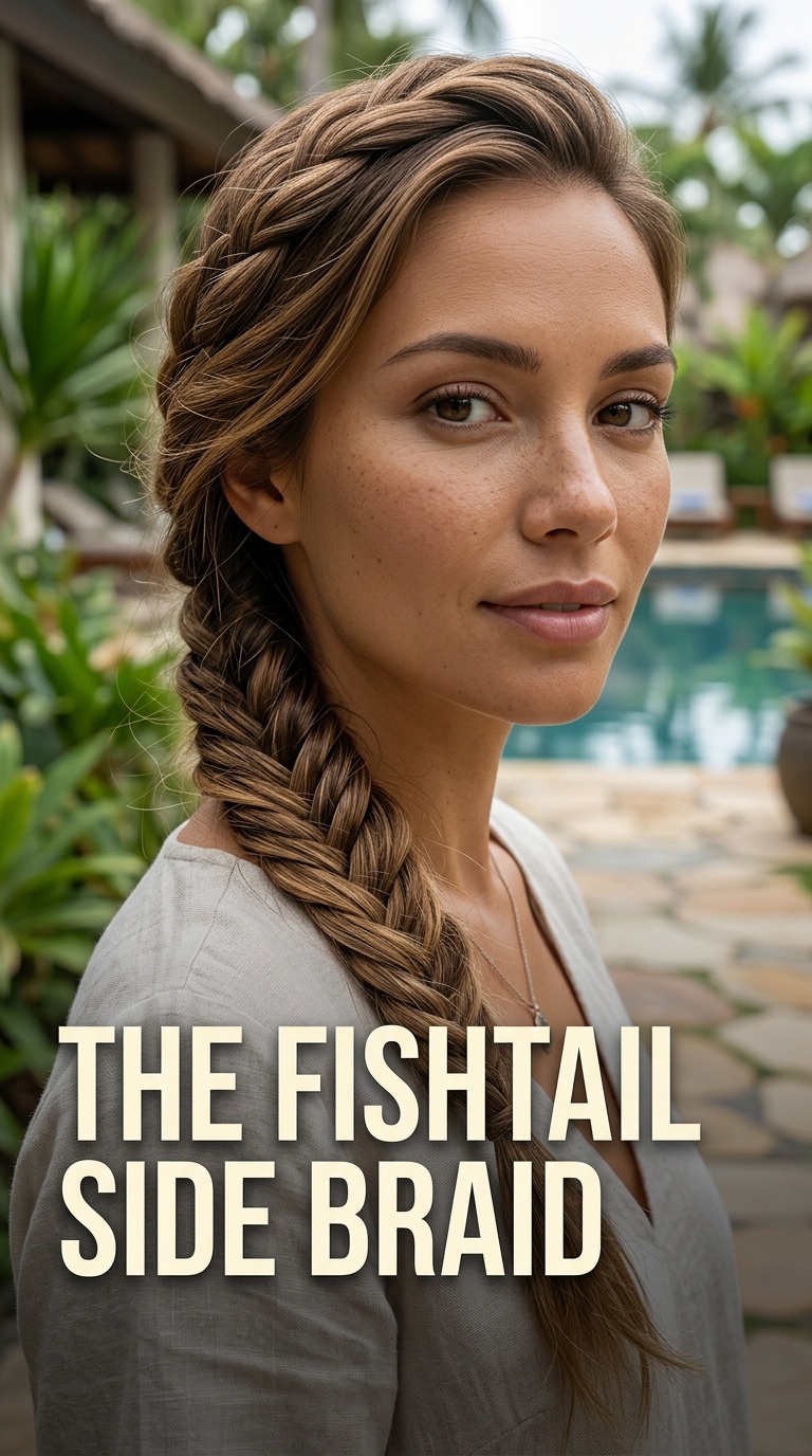 The Fishtail Side Braid