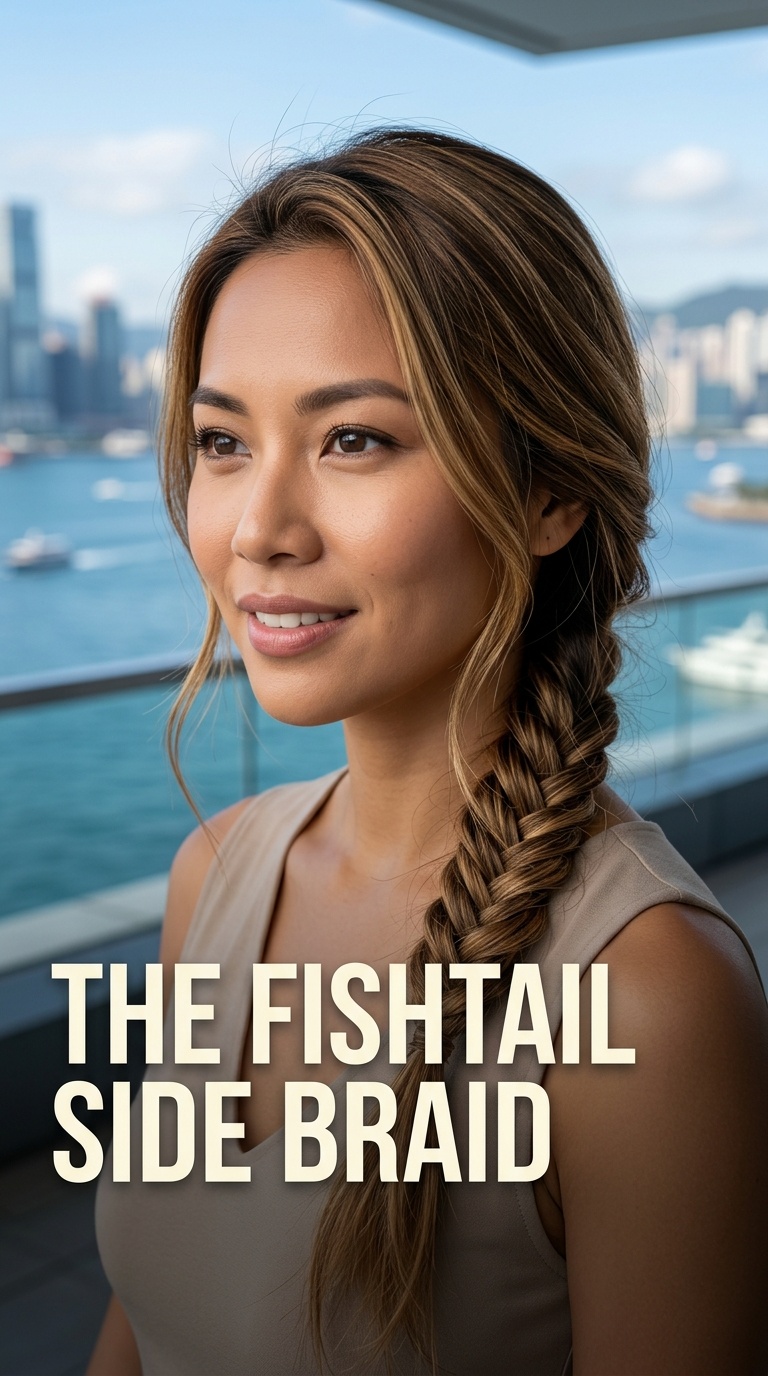 The Fishtail Side Braid